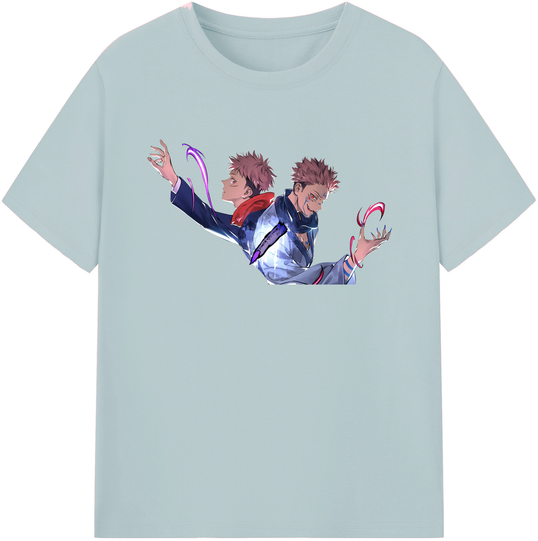 （画像用） 呪術廻戦 Jujutsu Kaisen 綿100％半袖Tシャツ（フロントプリント）